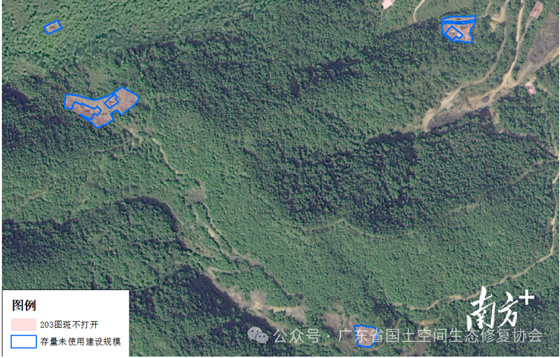 零散分布、无路无房未使用建设用地，全域土地综合整治